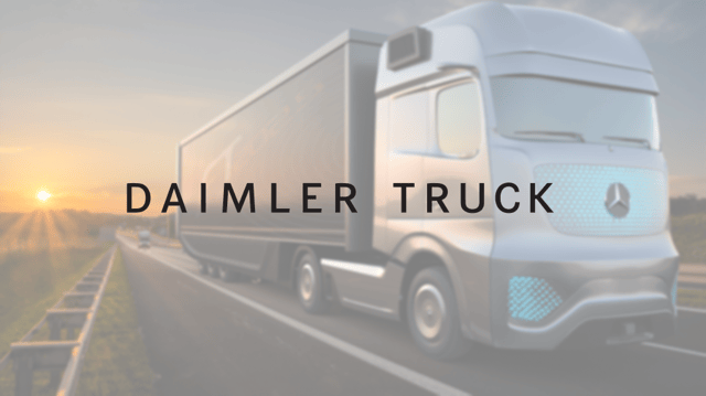 Daimler Truck kuorma-auto liikenteessä